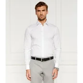 Koszule męskie - Calvin Klein Koszula POPLIN | Slim Fit - miniaturka - grafika 1