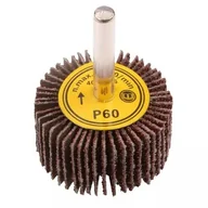 Narzędzia warsztatowe - Topex Grupa sp. z o.o. S.K. Ściernica listkowa trzpieniowa 40x20mm K60 55H755 - miniaturka - grafika 1