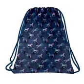 Worki na buty - Worek na obuwie BACKUP 4 model A 88 Konie granat - DERFORM - miniaturka - grafika 1