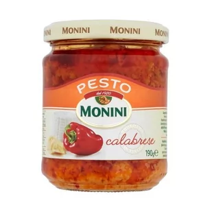 Monini MON.SOS PESTO CALABRESE 190 G 190G - Sosy w słoikach - miniaturka - grafika 1