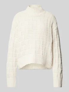 Sweter ze stójką model ‘ISA’ - Swetry damskie - miniaturka - grafika 1