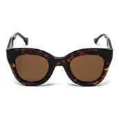 Okulary przeciwsłoneczne - Gino Rossi GR6657S Brązowy - miniaturka - grafika 1