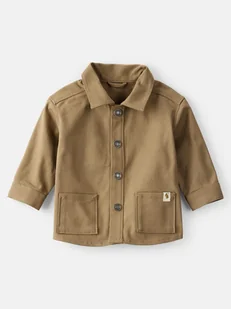 carter's Kurtka w kolorze khaki - Bluzy i sweterki niemowlęce - miniaturka - grafika 1