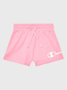 Champion Szorty materiałowe 404310 Różowy Regular Fit - Spodenki damskie - miniaturka - grafika 1