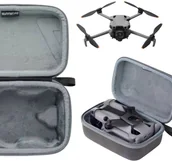 Akcesoria do drona - ETUI TRANSPORTOWE FUTERAŁ CASE OCHRONNY TORBA DO DRONA DJI MINI 5 PRO + KARABIŃCZYK - miniaturka - grafika 1