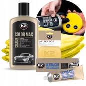 Kosmetyki samochodowe - Wosk Pasta Do Usuwania Rys Na Rysy Zestaw Czarny - miniaturka - grafika 1