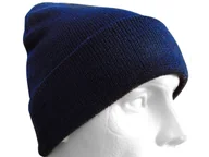Czapki męskie - CZAPKA DOKERKA  MFH WEŁNIANA Dark Navy Blue - miniaturka - grafika 1
