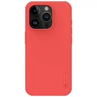 Etui i futerały do telefonów - Etui APPLE IPHONE 15 PRO Nillkin Super Shield Pro czerwone - miniaturka - grafika 1