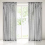 Firany - Eurofirany Firana Bonita srebrna 140 cm x 270 cm - miniaturka - grafika 1