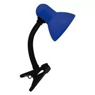 Lampy stojące - Ideus Lampka biurkowa TOLA E27 BLUE CLIP 2855 - miniaturka - grafika 1