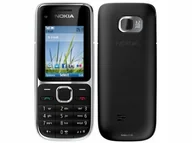 Telefony komórkowe - Nokia C2 C2-01 Czarny - miniaturka - grafika 1