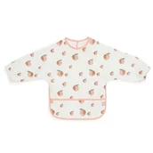 Śliniaki i fartuszki - Jollein - Śliniak fartuszkowy wodoodporny z kieszonką Peach - miniaturka - grafika 1