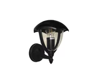 Lampy ogrodowe - Kinkiet zewnętrzny SANTIGO 1xE27/50W/230V IP54 czarny - miniaturka - grafika 1