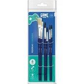 Pędzle - Interdruk Pędzelki drewniane Game Over 6 szt. - miniaturka - grafika 1