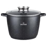 Garnki - ZILNER ZILNER GARNEK MARMUROWY 6.2L 24cm WYSOKI ZILNER ZL-7009 ZL-7009 - miniaturka - grafika 1