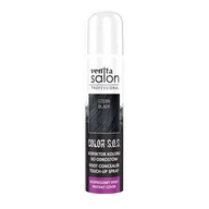 Farby do włosów i szampony koloryzujące - Salon Professional Color S.O.S. korektor koloru do odrostów Black 75ml - miniaturka - grafika 1