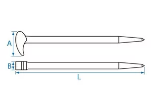ŁYŻKA MONTAŻOWA 151mm King Tony - Narzędzia samochodowe - miniaturka - grafika 2