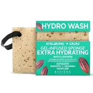 Rękawice i gąbki do kąpieli - BIOVENE Hydro Wash Extra Nawilżająca Gąbka Do Ciała Z Kwasem Hialuronowym 75g - miniaturka - grafika 1