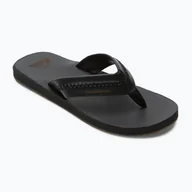 Klapki i japonki męskie - Japonki męskie Quiksilver Carver Natural II black 1 - miniaturka - grafika 1