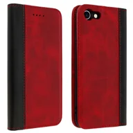 Etui i futerały do telefonów - Iphone 7/8 Folio Stand Etui z miejscem na karty - czerwone - miniaturka - grafika 1