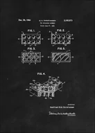 Plakaty - Patent, Lego II 1964 Czarne - plakat Wymiar do wyboru: 21x29,7 cm - miniaturka - grafika 1