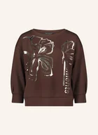 Moda i Uroda OUTLET - Betty Barclay Bluza Nierozpinana Z Ozdobnymi Kamykami I Rękawami 3/4 braun - miniaturka - grafika 1