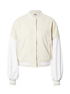 Urban Classics Damska kurtka oversize 2 Tone College Terry kurtka softseagrass/biała, Miękka rasa morska/biała, XXL - Kurtki damskie - miniaturka - grafika 1