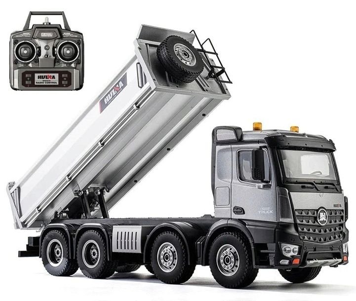 Wywrotka Zdalnie Sterowana H-toys 1536 Pro Metalowa Dwie Osie Skrętne 1:14