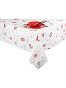 Obrusy i serwetki - Trendy Kitchen by EXCÉLSA Obrus "Christmas" w kolorze biało-czerwonym - 180x140 cm - miniaturka - grafika 1