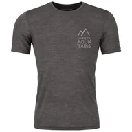 Koszulki sportowe męskie - Męska koszulka Ortovox 120 Cool Tec Mtn Duo Ts M Rozmiar: XL / Kolor: szary - miniaturka - grafika 1