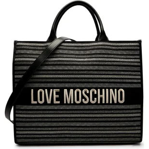 Love Moschino Shopperka CANVAS - Torebki damskie - miniaturka - grafika 1