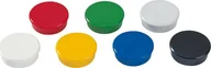 Magnesy - Magnet Dahle, rund, 38 mm, assorteret, pakke a 10 stk. - miniaturka - grafika 1