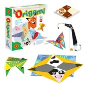 Zabawki kreatywne - Alexander Gra Moje Pierwsze Origami Kolorowe Zwierzęta Do Składania Wyzwanie Kreatywne Dla Dzieci - miniaturka - grafika 1
