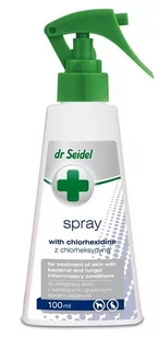 Dr Seidla Derma-Pharm Dr Seidel Spray Z Chlorheksydynľ 100Ml Zadzwoń 795 777 801 Darmowa Dostawa Od 89 Zł - Szampony i odżywki dla psów - miniaturka - grafika 1