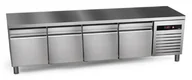 Stoły gastronomiczne - Stół chłodniczy 2242x700x584mm ASBER GREEN LINE GTPB-225 D - miniaturka - grafika 1
