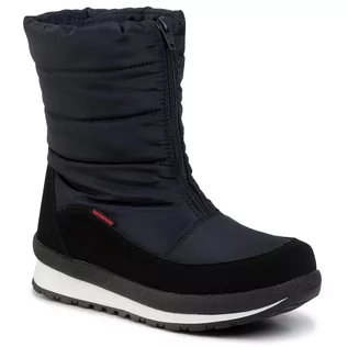 Buty dla chłopców - Śniegowce CMP - Kids Rae Snow Boots Wp 39Q4964J Black Blue N950 - grafika 1