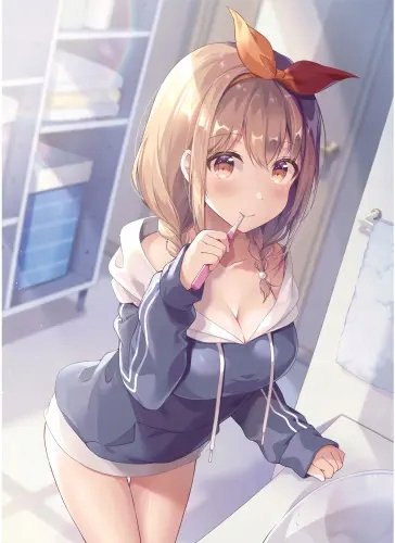 Plakat Anime Oppai Momitai OMSI_002 A2 (custom)