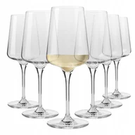 Kieliszki - Kieliszki Do Białego Wina Infinity Krosno 6X400Ml - miniaturka - grafika 1