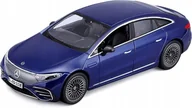 Samochody i pojazdy dla dzieci - Mercedes Benz Eqs 2022 1/27 Dark Blue Maisto 32902 - miniaturka - grafika 1