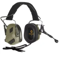 Ochrona oczu i twarzy - Earmor M32 PLUS - Zielony - M32-FG (PLUS) - miniaturka - grafika 1