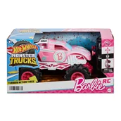 Zabawki zdalnie sterowane - Hot Wheels Monster Truck Rc Barbie 124 Pojazd zdalnie sterowany Hnv02 - model lub pojazd - miniaturka - grafika 1