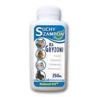 Pielęgnacja i higiena gryzoni - Benek Natural-Vit szampon suchy dla gryzoni 250 ml - miniaturka - grafika 1