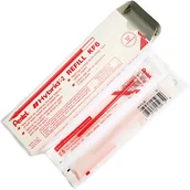Wkłady do długopisów - Wkład Do Długopisu Żelowego Kf6 Czerw.Do K106 Hybrid-2, Pentel - miniaturka - grafika 1