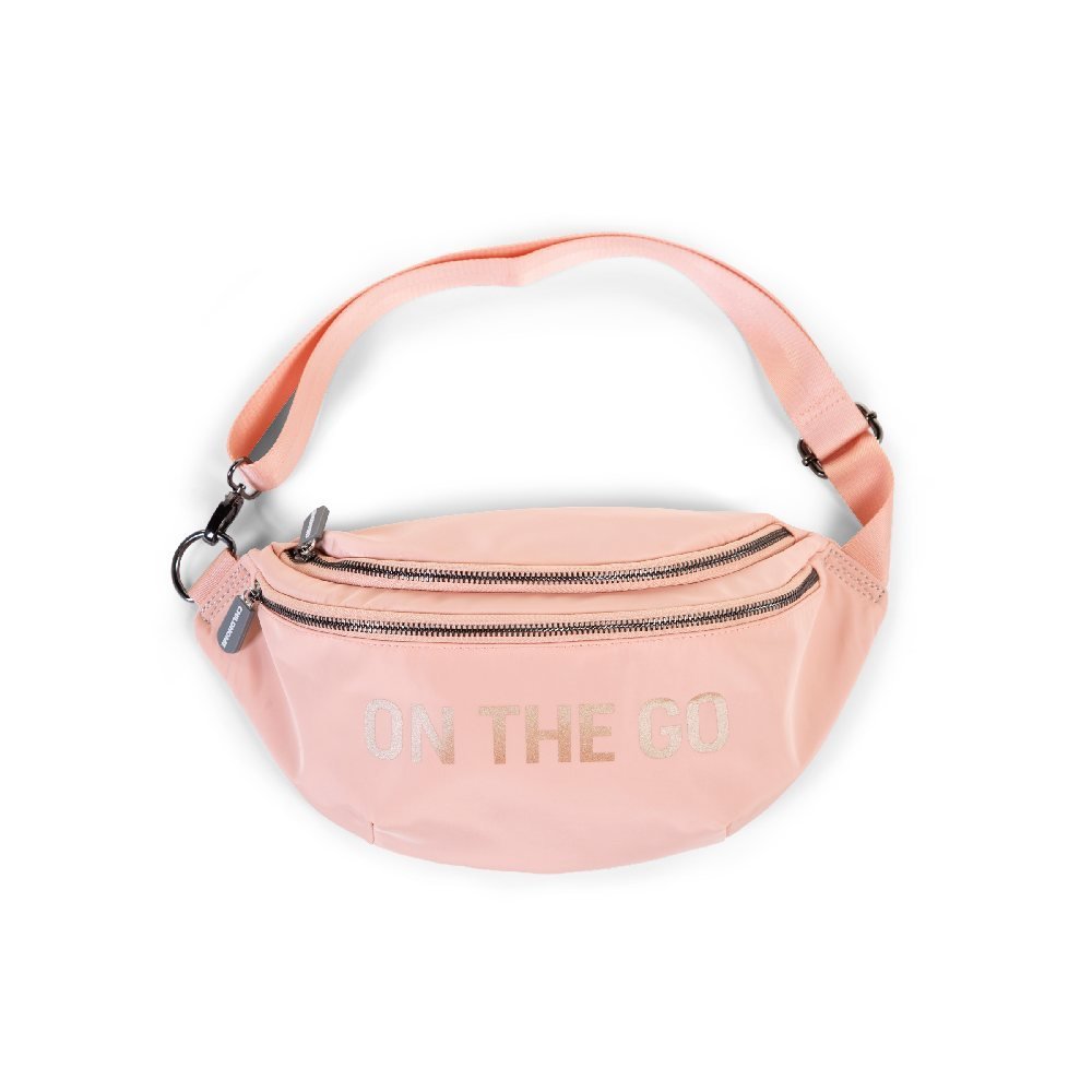 Saszetka CHILDHOME Banana Bag, różowa, 15x34x13 cm