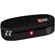 Piórniki - St. Majewski Piórnik saszetka z wewnętrzną klapką X White - miniaturka - grafika 1