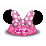 Urodziny dziecka - GoDan Czapeczki papierowe Przyjaciele Myszki Minnie 6 szt. 87872 - miniaturka - grafika 1