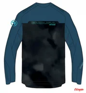 Koszulki rowerowe - Koszulka Endura MT500 Burner L/S Blue - miniaturka - grafika 1