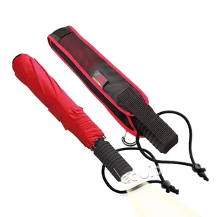 Parasol turystyczny Euroschirm Light Trek Automatic Flashlite - red - Parasole - miniaturka - grafika 4