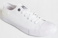 Trampki męskie - TRAMPKI MĘSKIE BIG STAR BIAŁE AA174337 R43 - miniaturka - grafika 1
