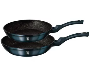Berlinger Haus Zestaw 2 Patelni Granitowych 22/26cm Aquamarine [BH-1883] BH-1883 - Patelnie - miniaturka - grafika 2